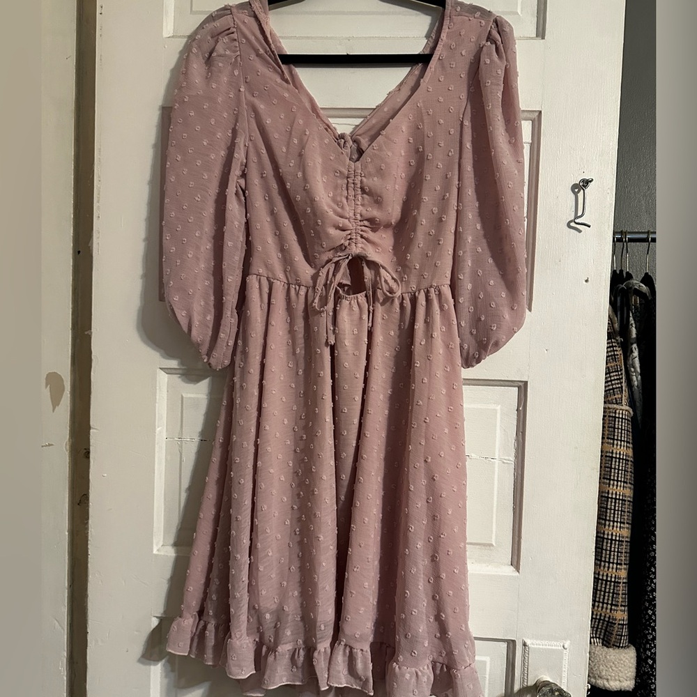 Pink dress